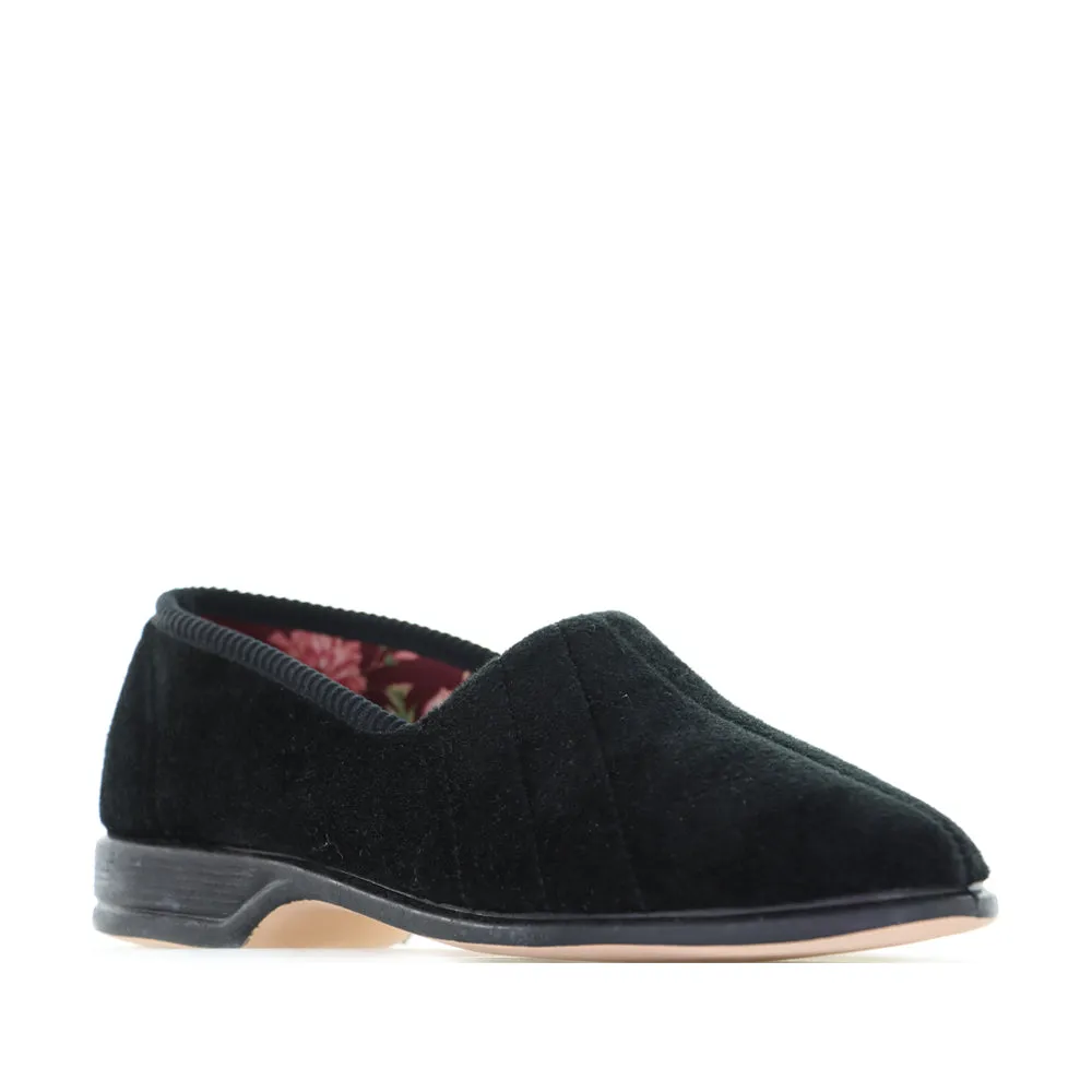 EUROFLEX KOALA BLACK Easy Glide Shoes Day Comfort