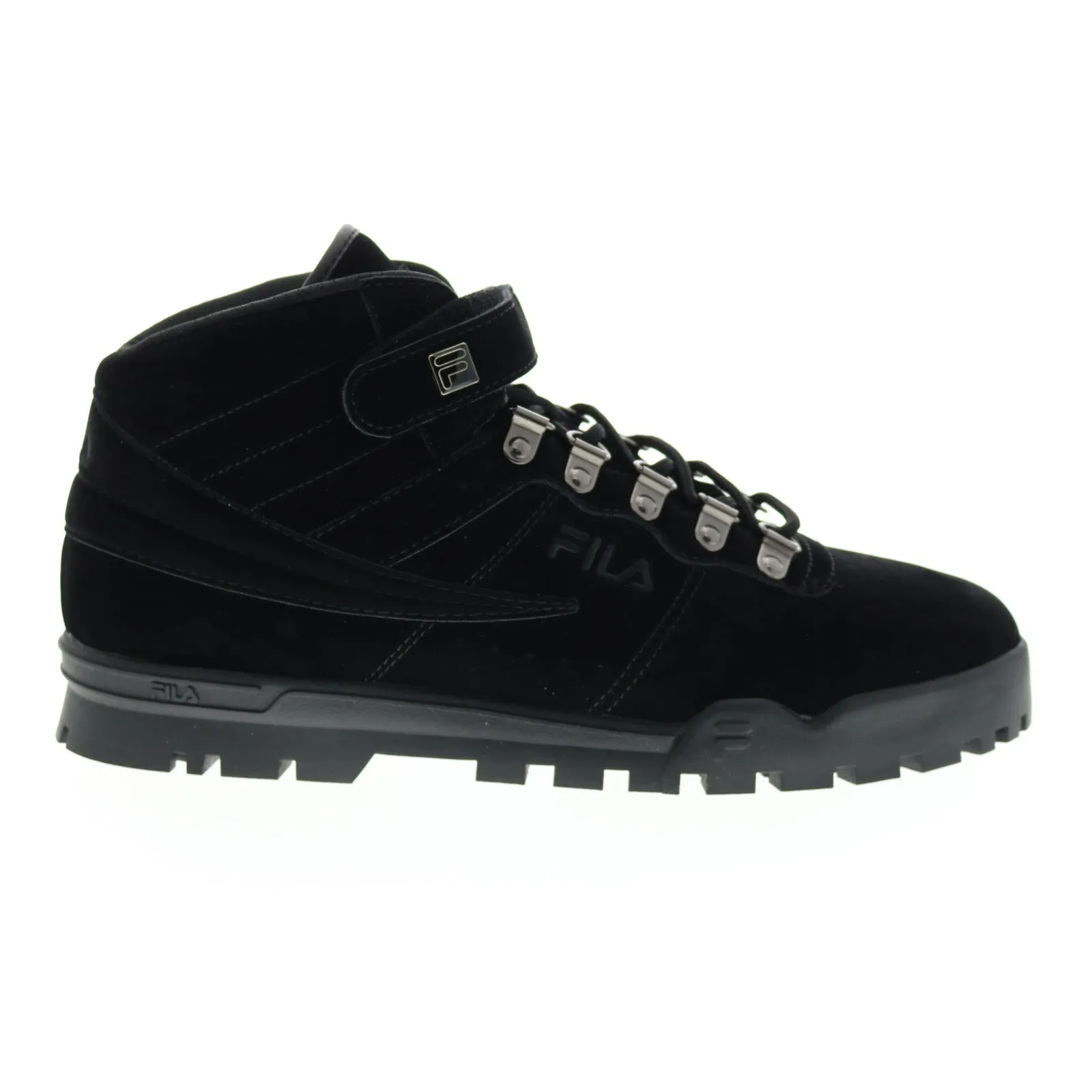 Fila V13 Boot FS 1HM01832-001 Mens Black Synthetic Casual Dress Boots Good Arch Support