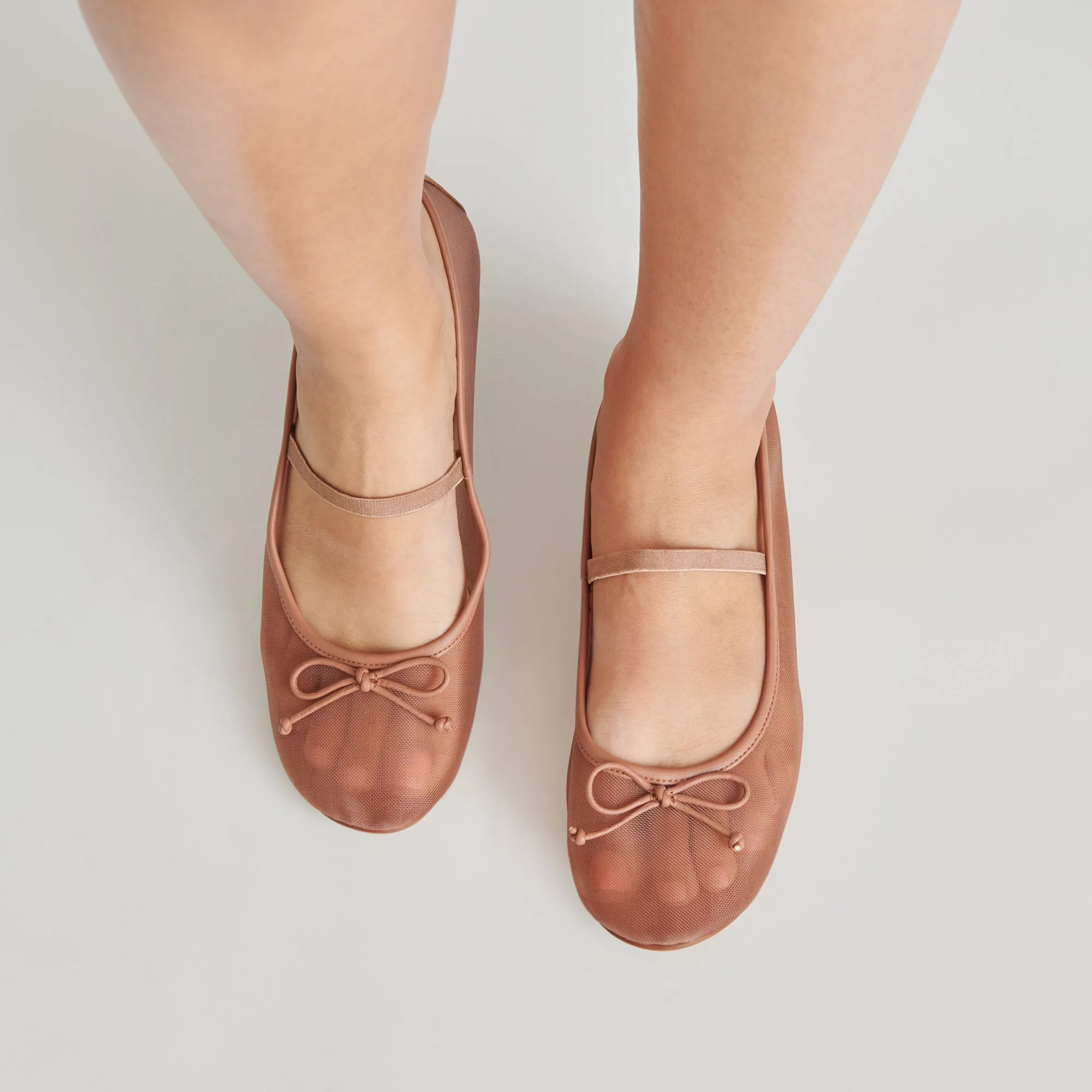 CADEL BALLET FLATS CIDER MESH No Odor