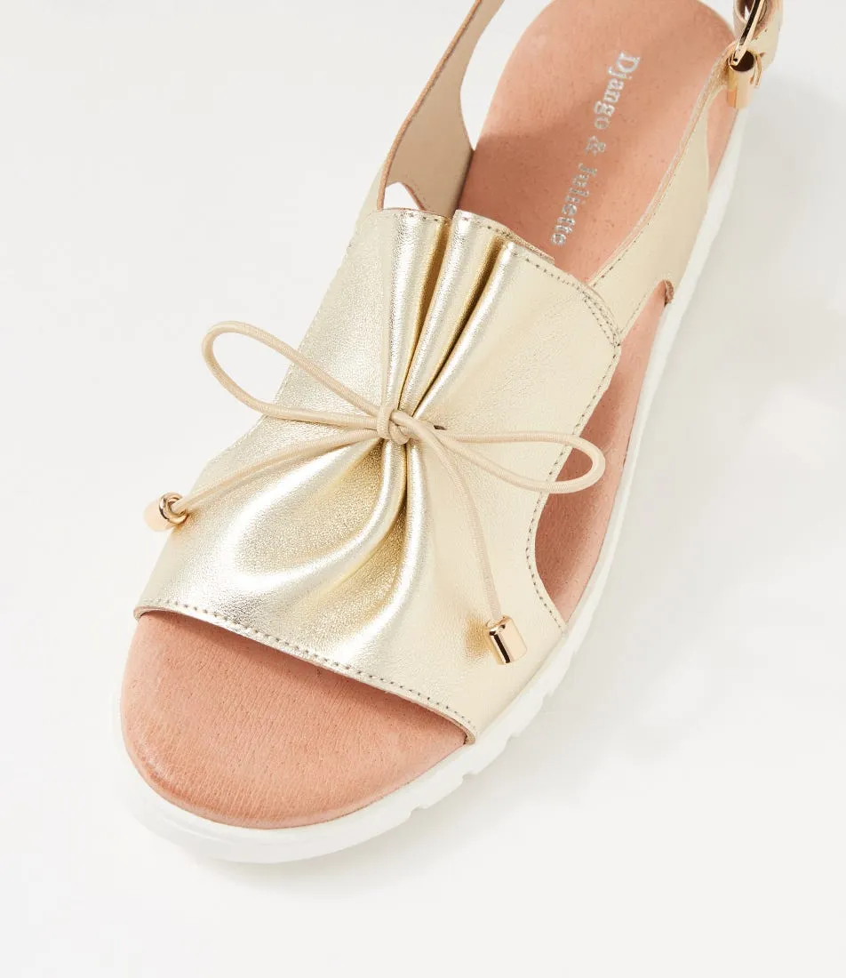 Open Front DJANGO & JULIETTE MALIKA PALE GOLD