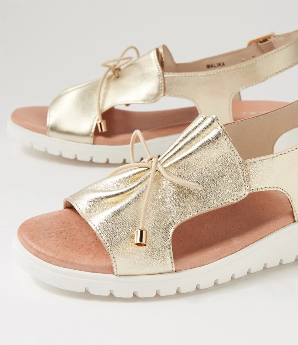 DJANGO & JULIETTE MALIKA PALE GOLD White Clean Calm Walk