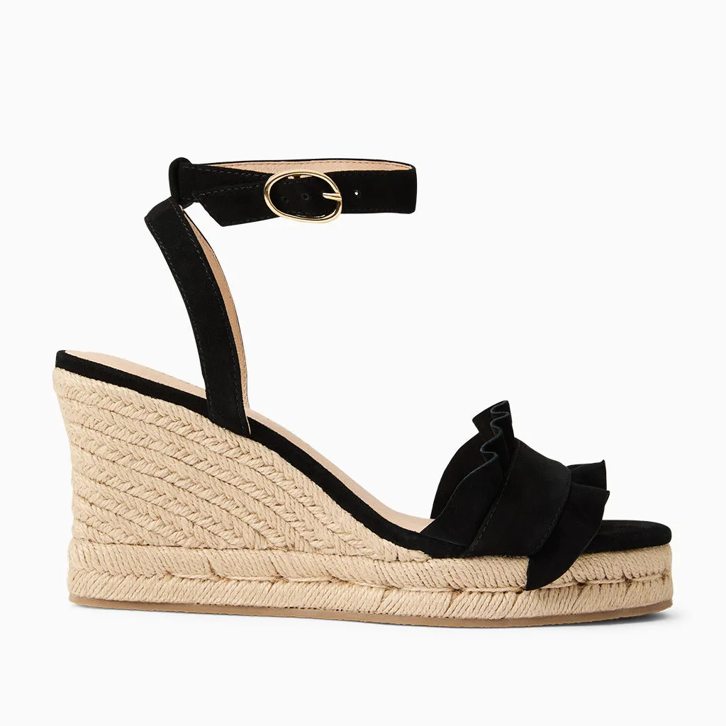 Cosmic Glow Ventilation holes Rozette Ruffle Wedge