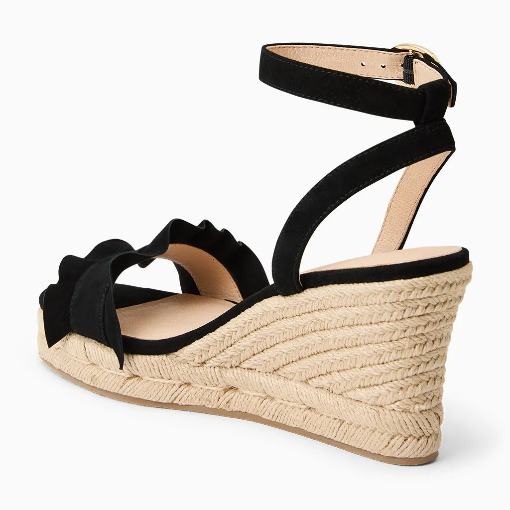Rozette Ruffle Wedge Show Stage Planet Mood