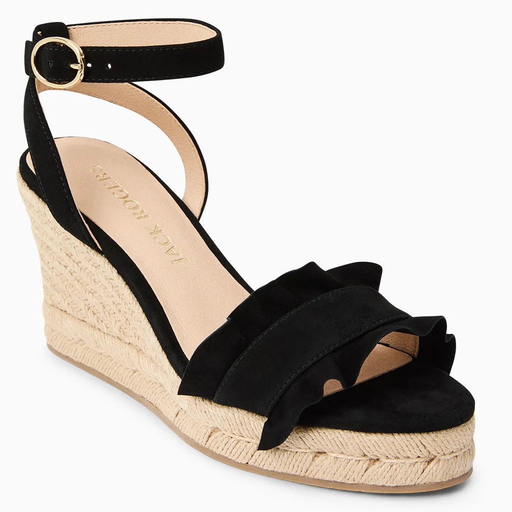Rozette Ruffle Wedge Dock Easy