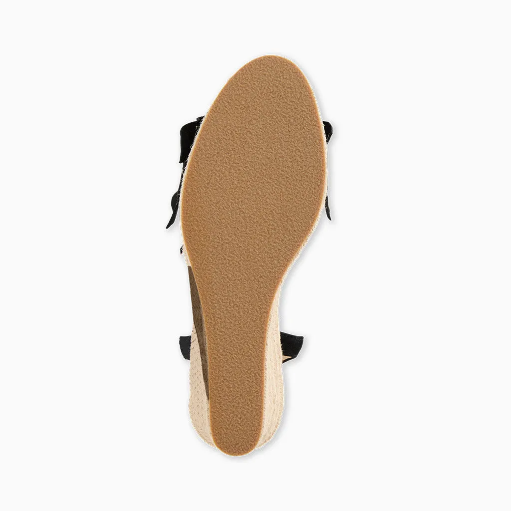 Rozette Ruffle Wedge Lake Step