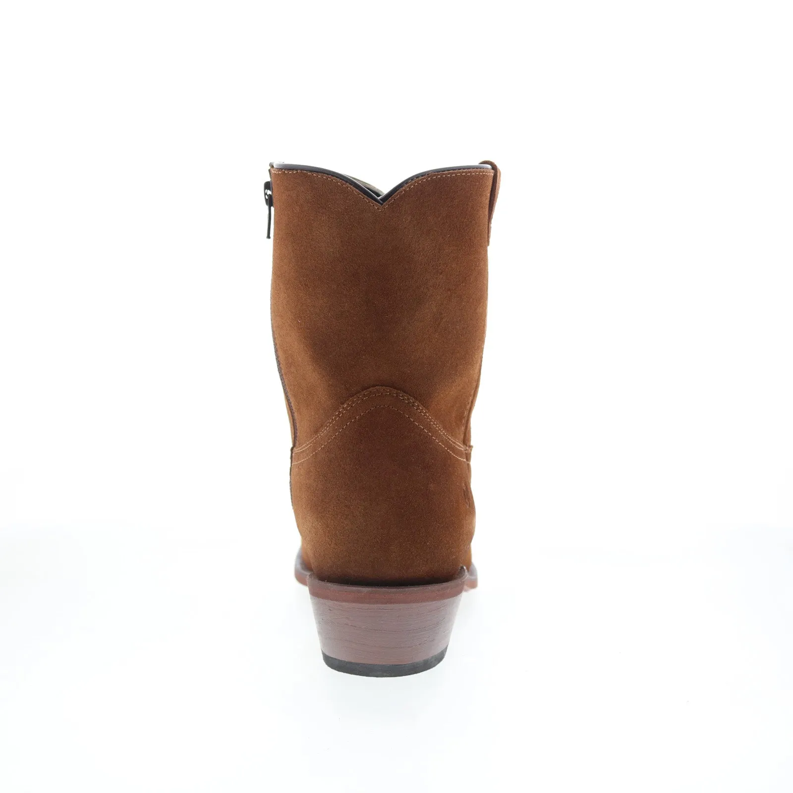 Side zipper Quick-Dry Dingo Bucktown Western Boot DI-336 Mens Brown Suede Zipper Western Boots