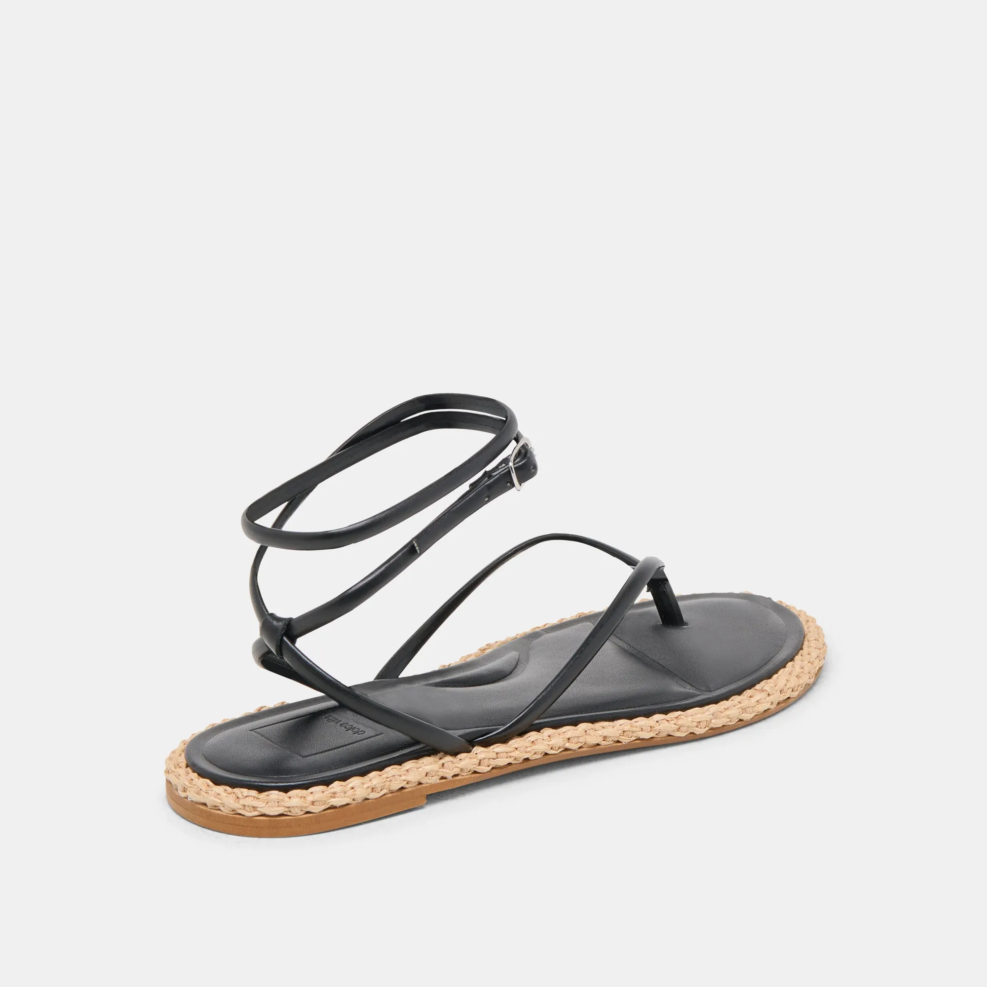 Arch Ease Light Trail COVE SANDALS BLACK LEATHER