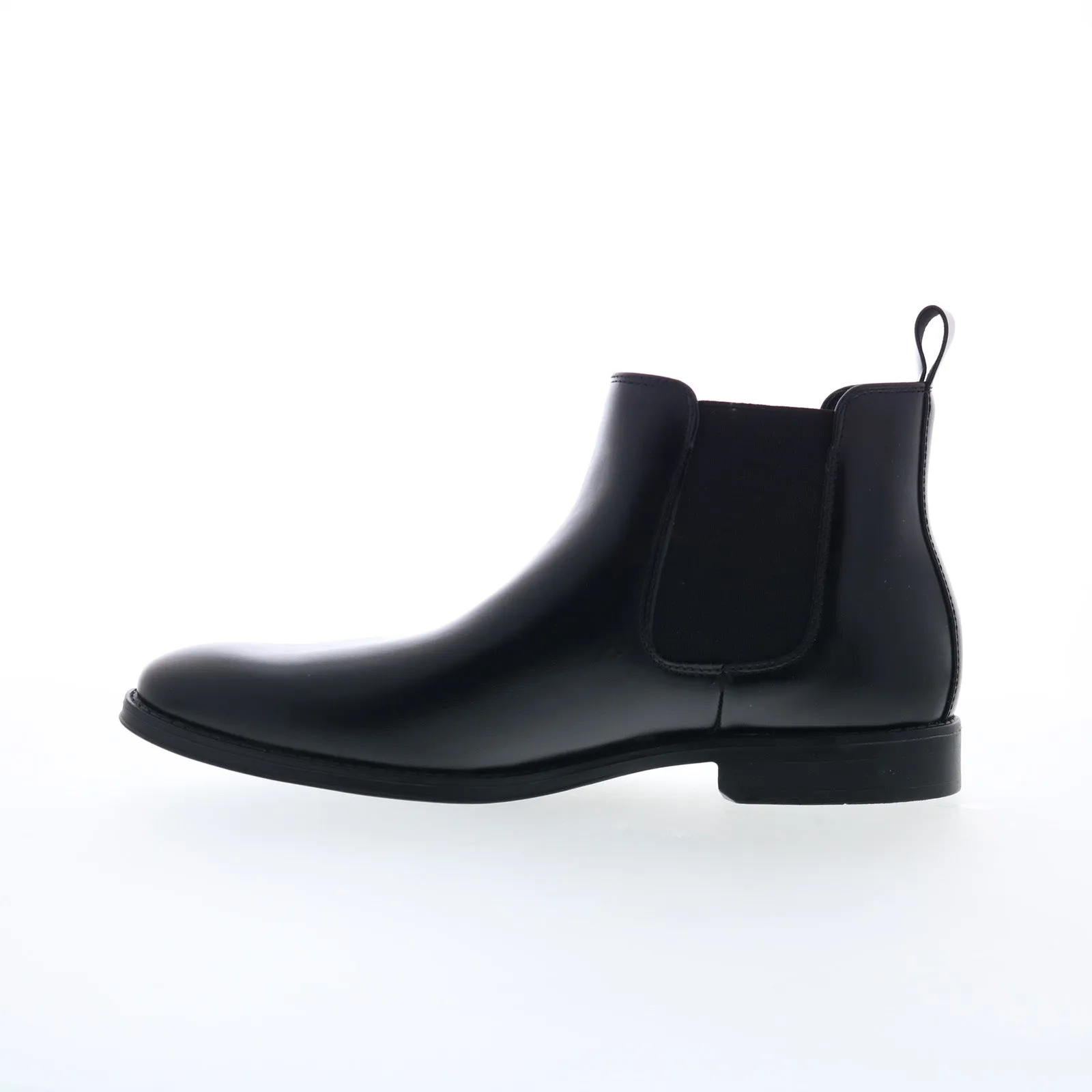Rush By Gordon Rush Chelsea Boot 301327 Mens Black Synthetic Chelsea Boots Trendy Style Shock Absorber