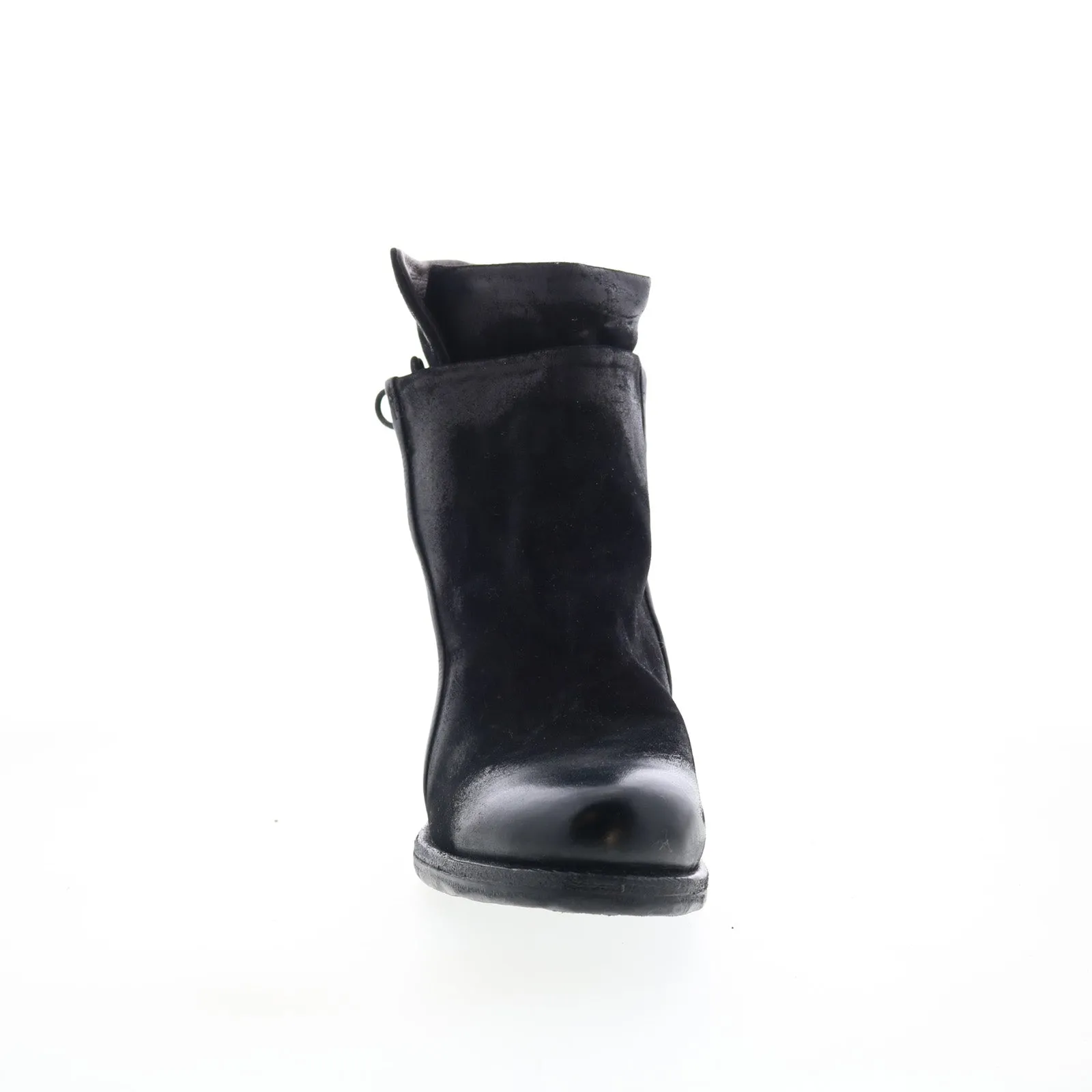 Supportive Build A.S. 98 Ibsen Womens Black Leather Zipper Casual Dress Boots