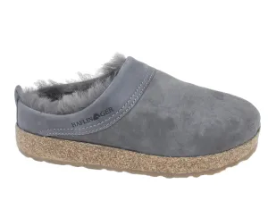 Multi Surface Haflinger Clogs Sheepskin Snowbird Grey
