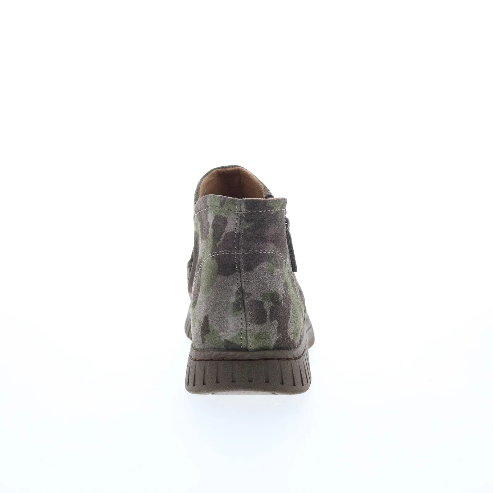 Heavy Terrain Wind Shield Comfortiva Calla CT0035006 Womens Green Suede Zipper Casual Dress Boots