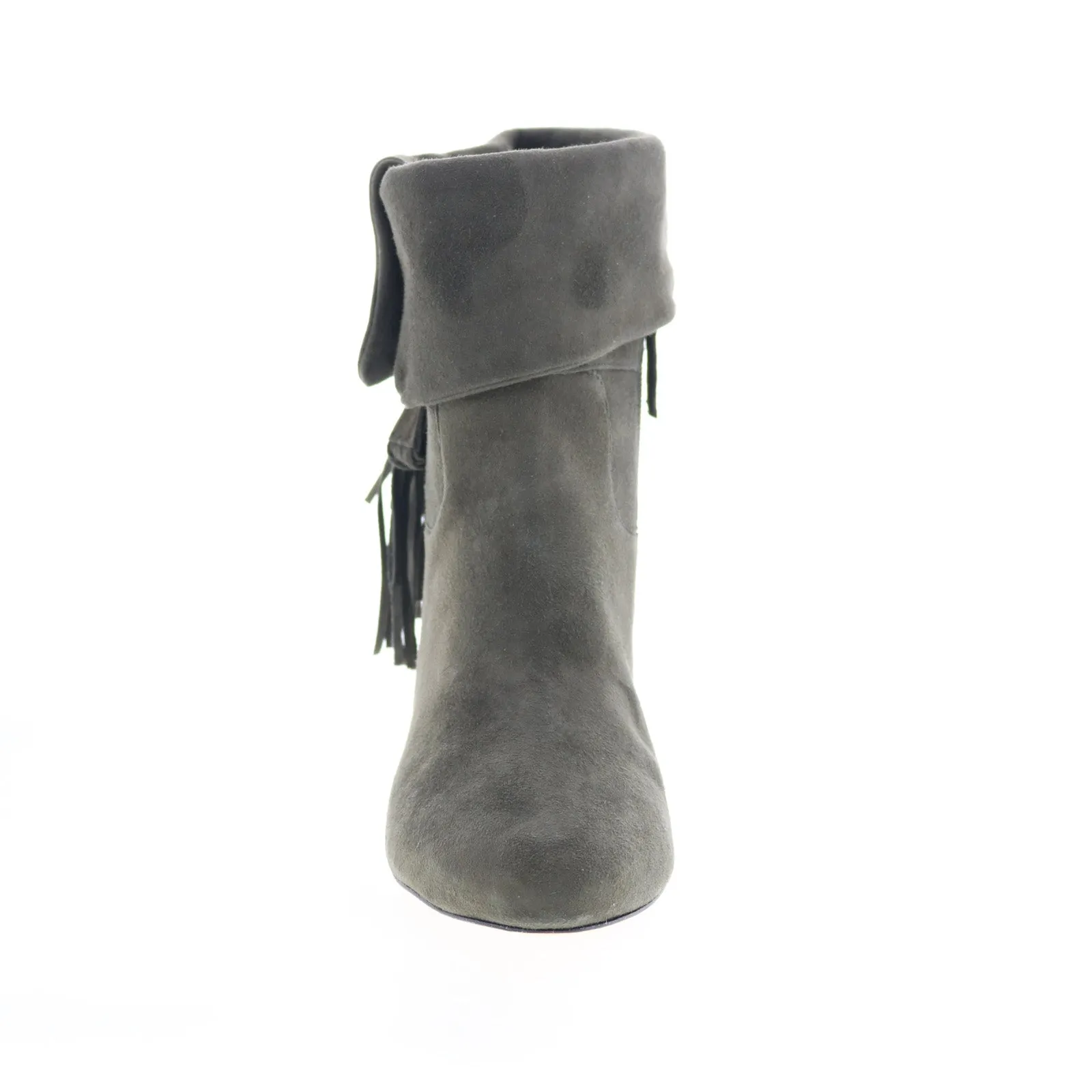 Johnston & Murphy Keaton Cuff Bootie Womens Green Suede Ankle & Booties Boots Tactical Build