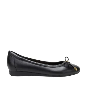 School Day Wide Base HUSH PUPPIES THE BALLET BLACK