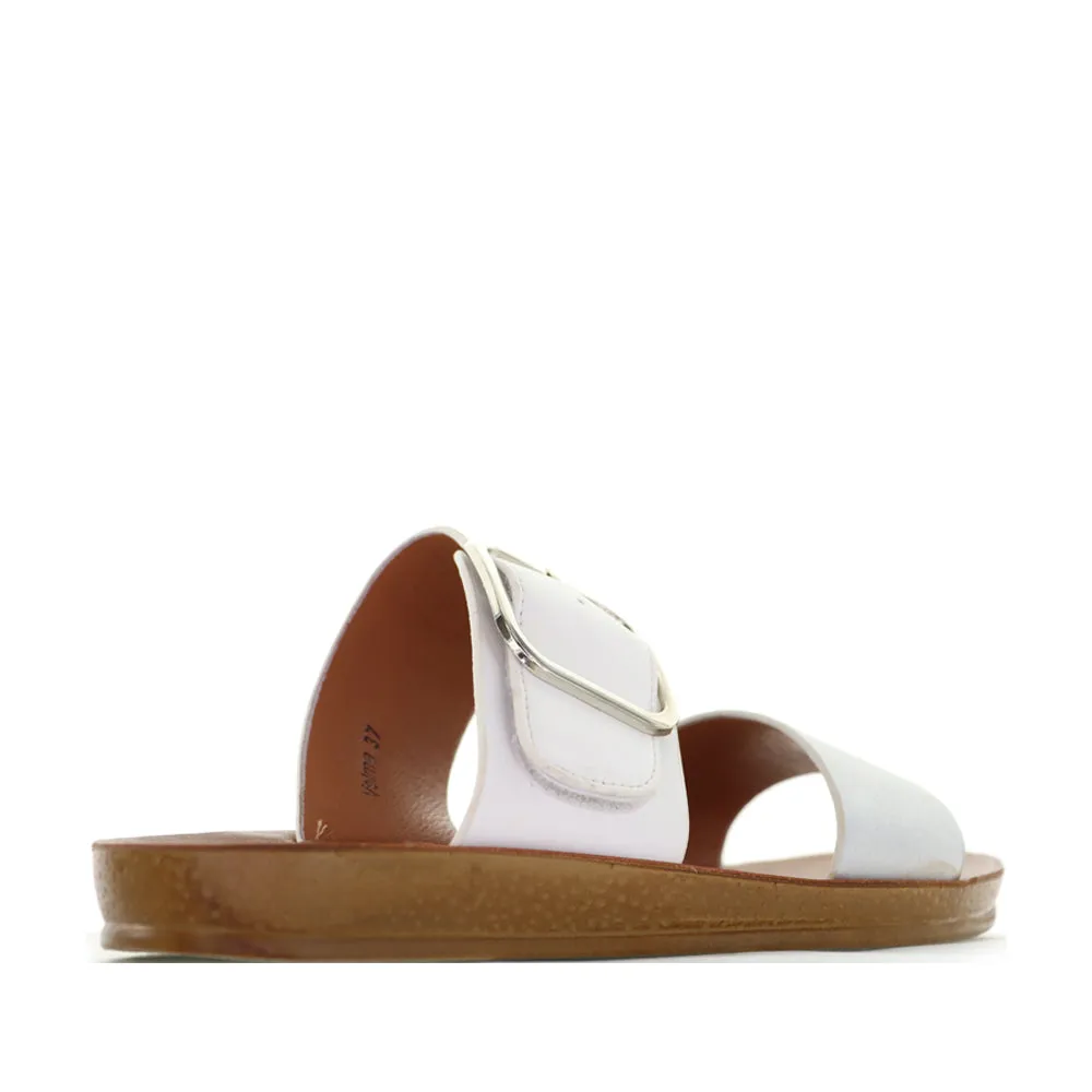 Easy Step Shoes VS TREADS VELMA WHITE SILVER