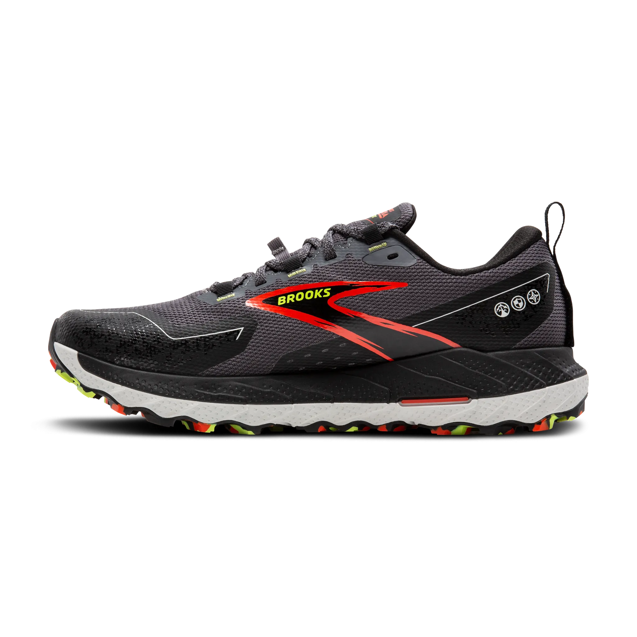 Men's Cascadia 18 GTX running on an outdoor track shoes