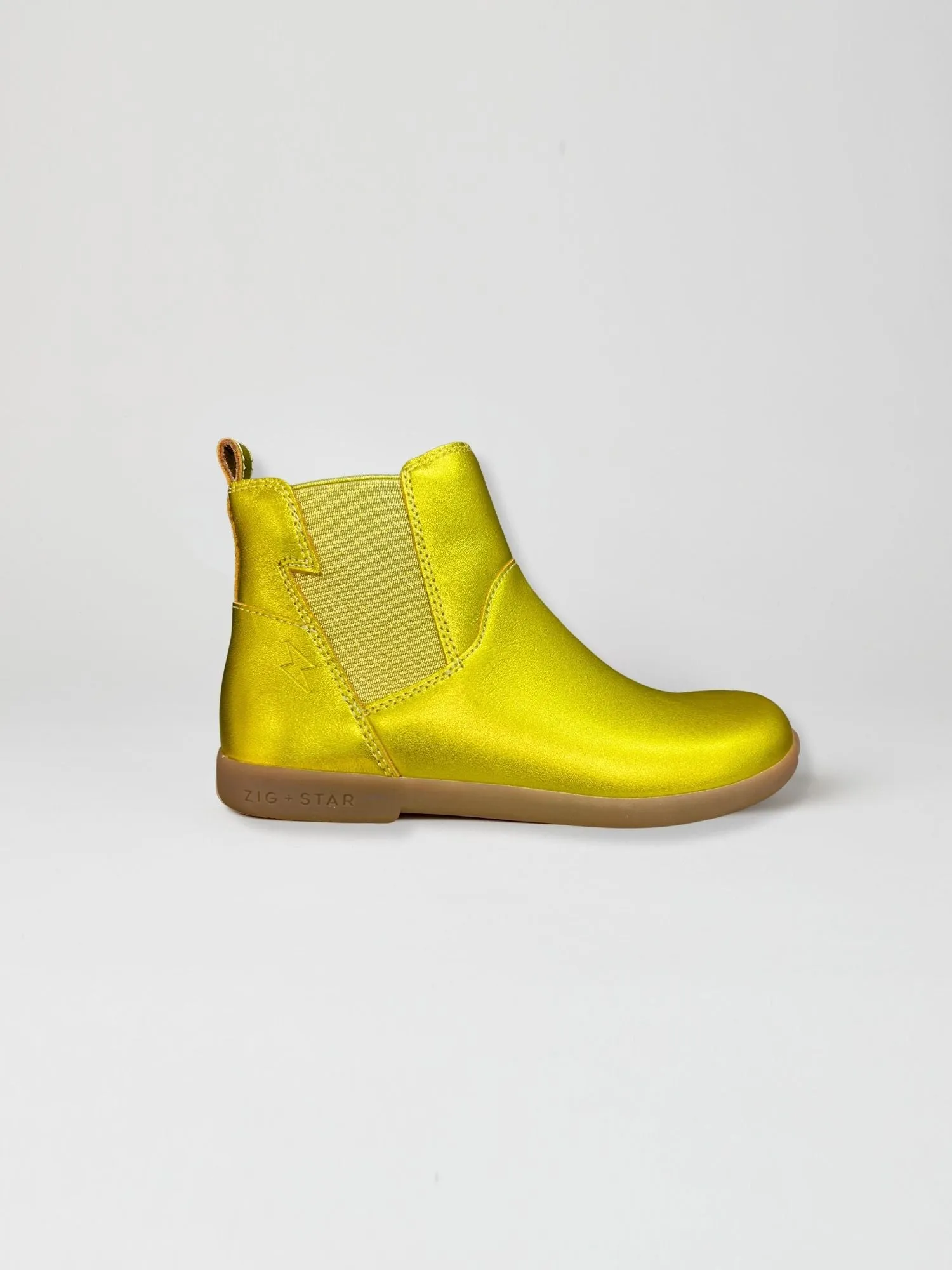 Rockit Junior Kids' Boot Acid Yellow Metallic Anti Odor Mesh Lining