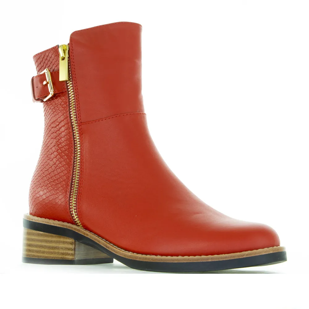 BRESLEY RIPPER RED Tough Sole Modern Comfort