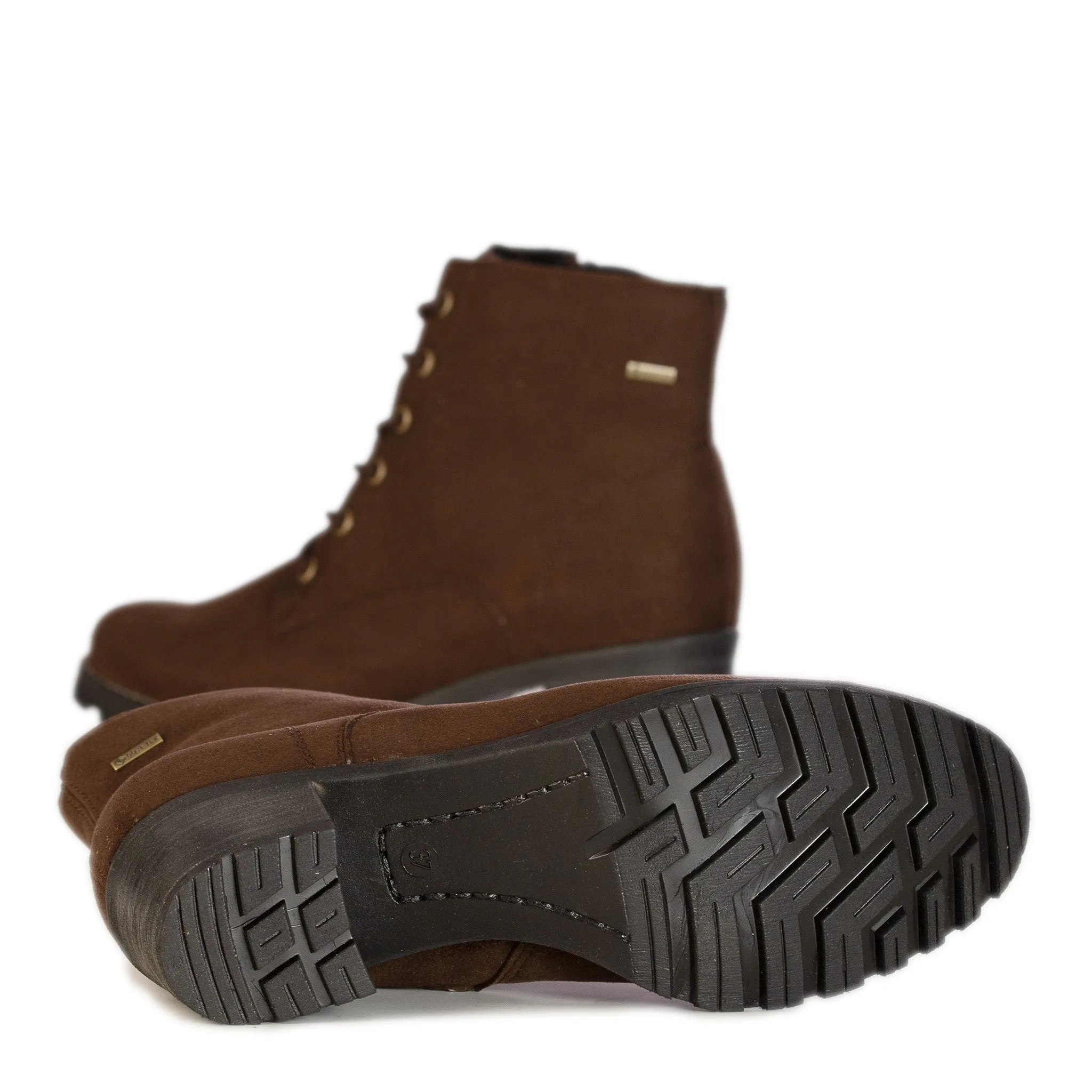 Warm and Cozy Soft Insole HEISI Women??s vegan GORE-TEX? heeled boots
