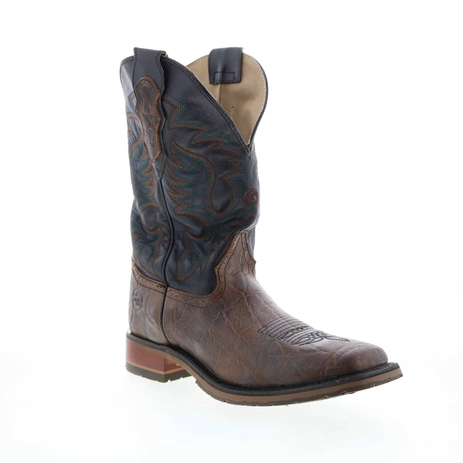 Double H Cliff Everyday Carry Pocket Roper 12" Mens Brown Boots Comfortable Sockliner Party Occasion