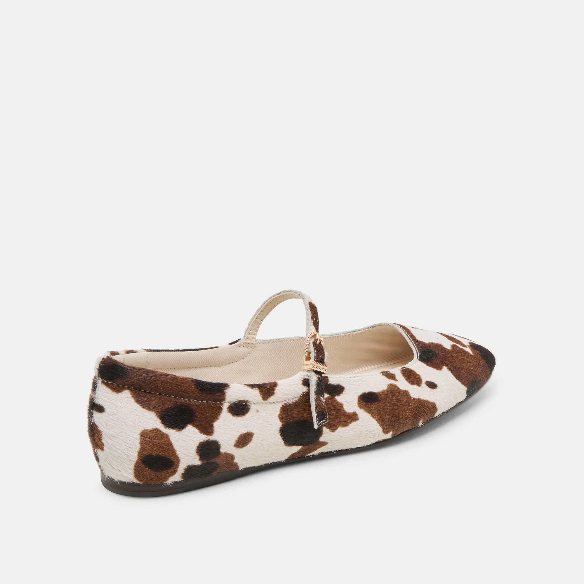 REYES BALLET FLATS COCOA TAURUS CALF HAIR Trip Easy