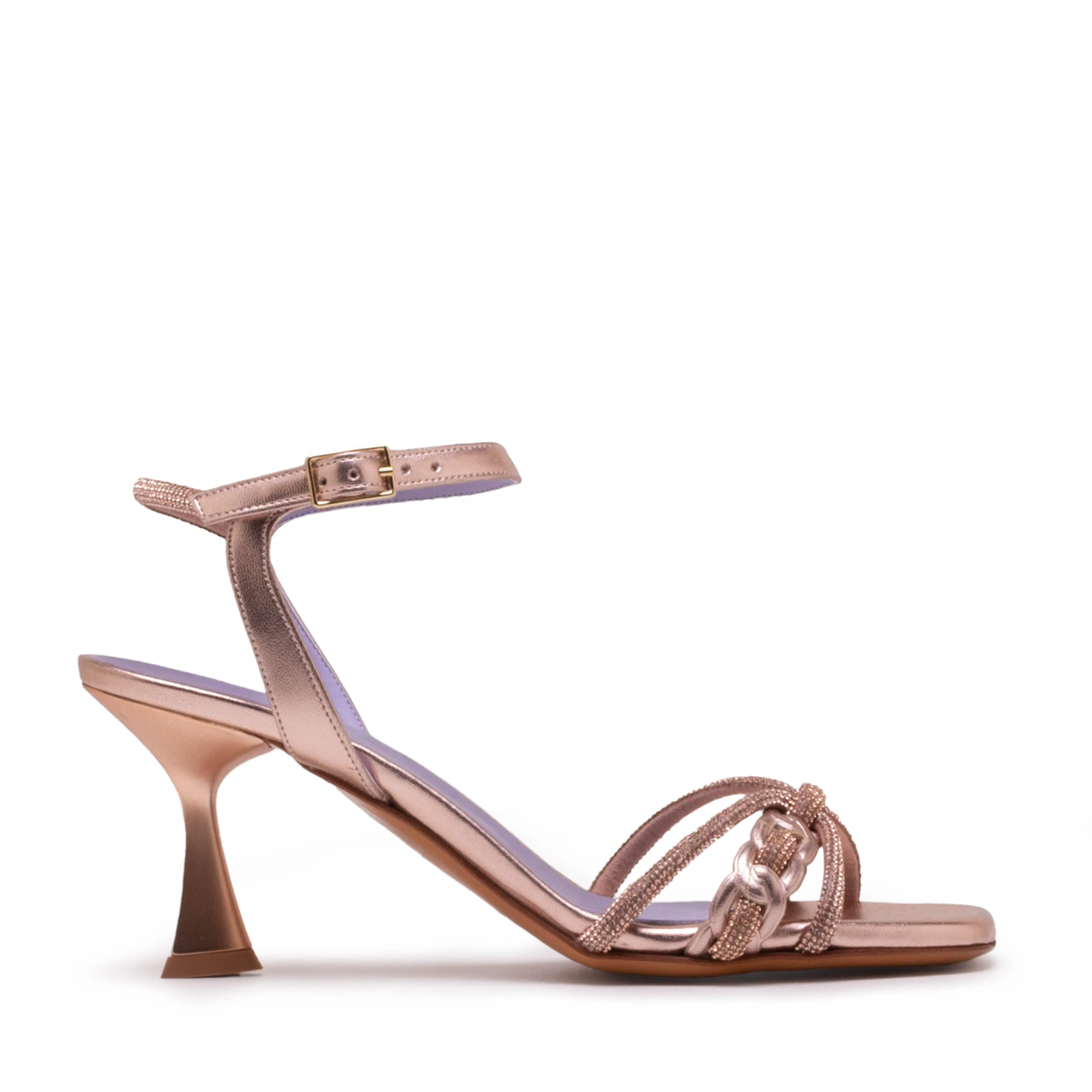 JORDAN BRIDAL SANDAL Elegant Slip-On Heels Open Toe Evening Pumps
