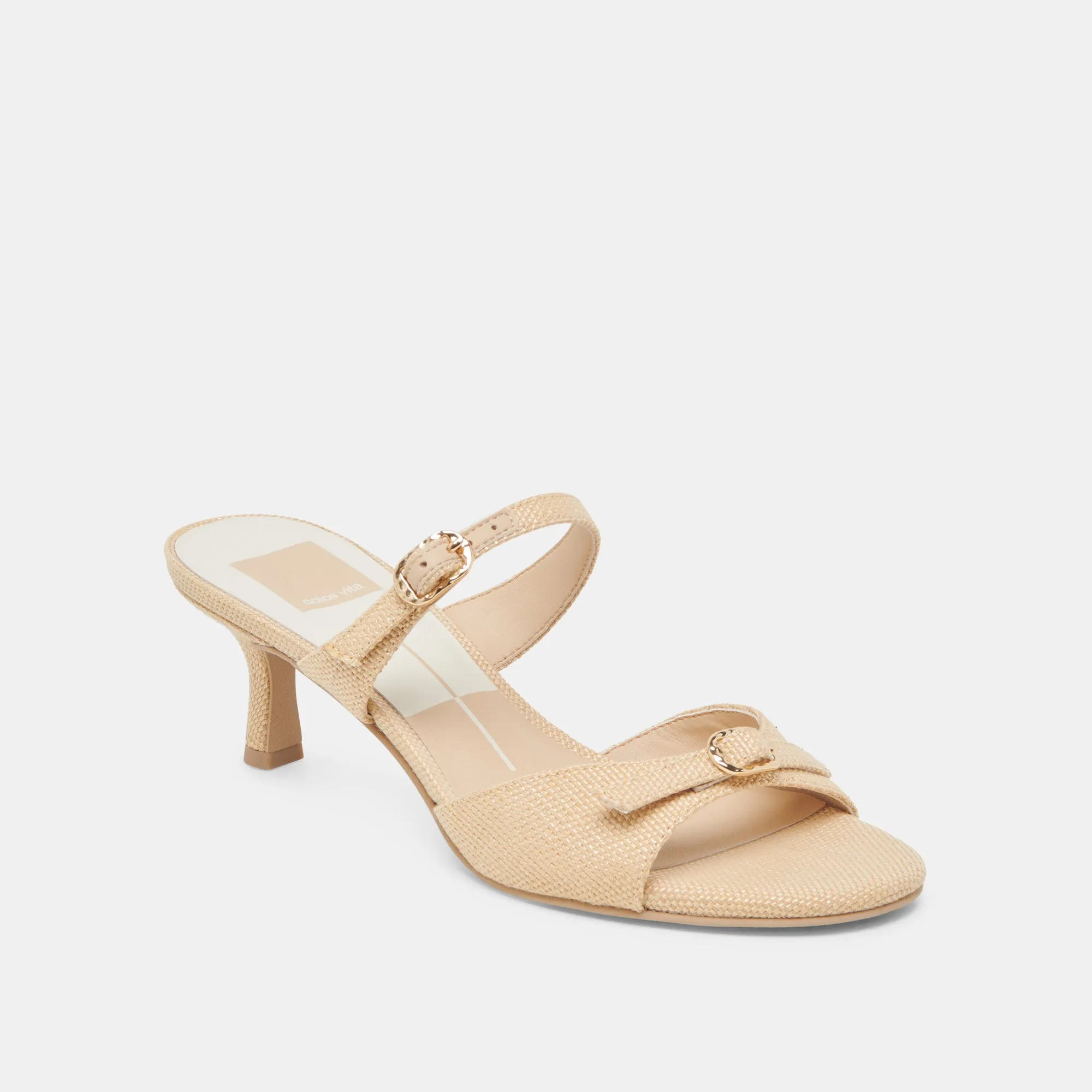 Open Wear LORALI HEELS LT NATURAL RAFFIA