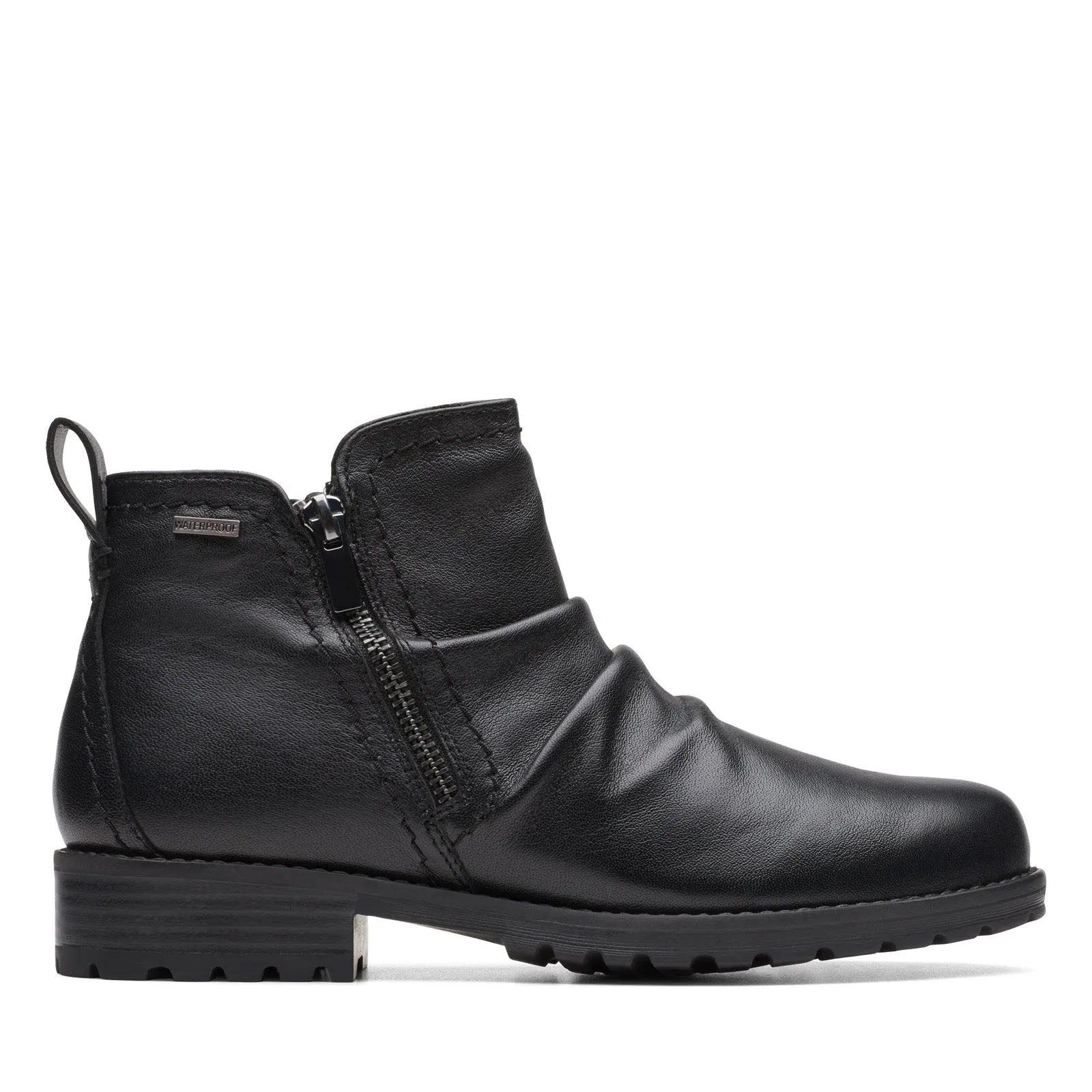 Easy Pairing High-Performance Footwear Clarks Aspra Walk Waterproof 26175203 Womens Black Ankle & Booties Boots