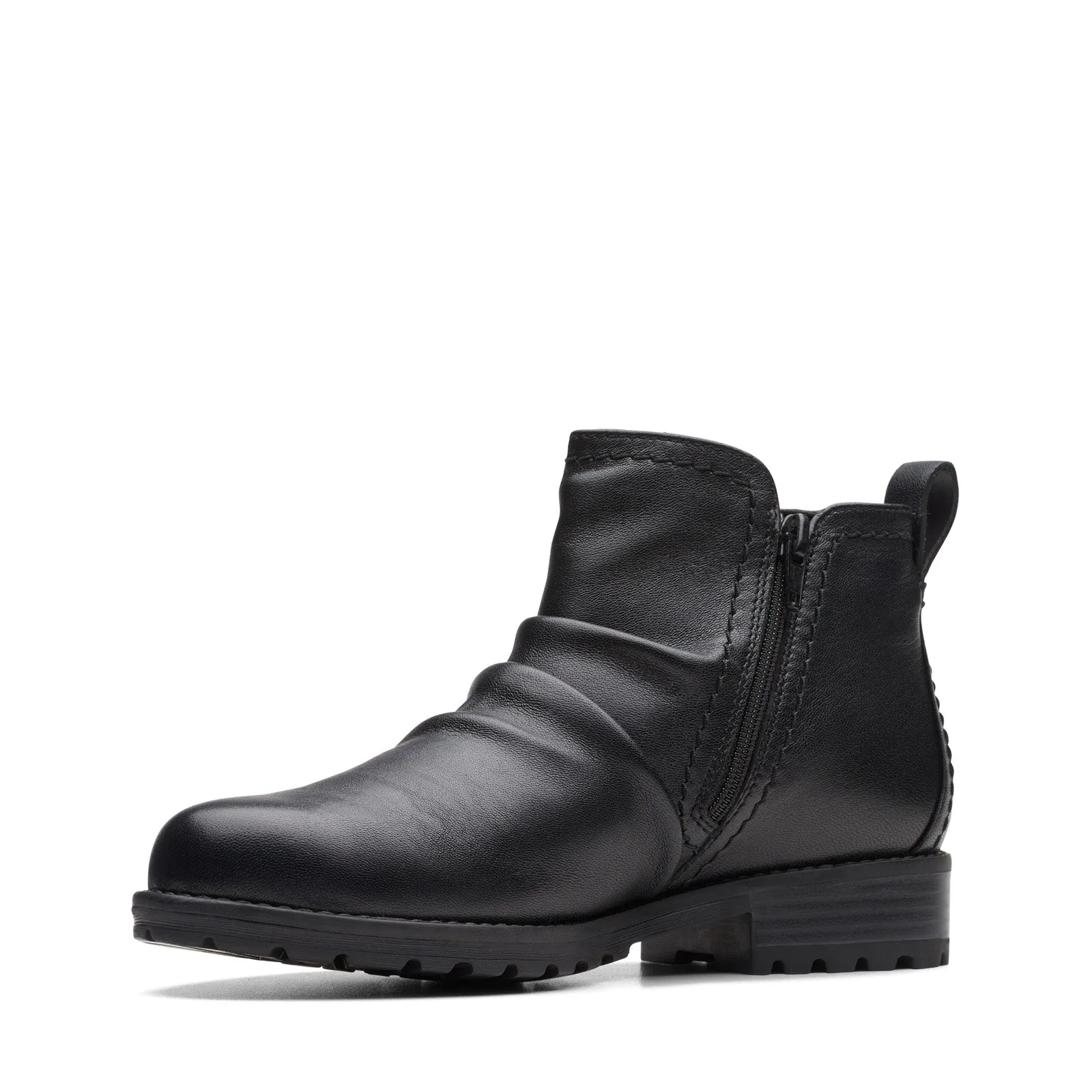 Clarks Aspra Walk Waterproof 26175203 Womens Black Ankle & Booties Boots Waterproof Upper Outdoor Hiking