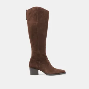 VIRONA H2O BOOTS DK BROWN SUEDE Modern Edge Soft Material