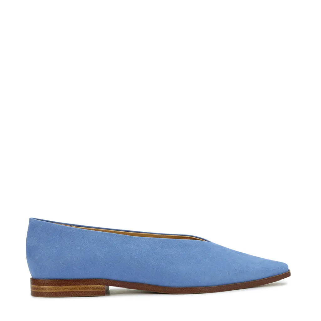 Plush Lining Vina Leather Sling Back