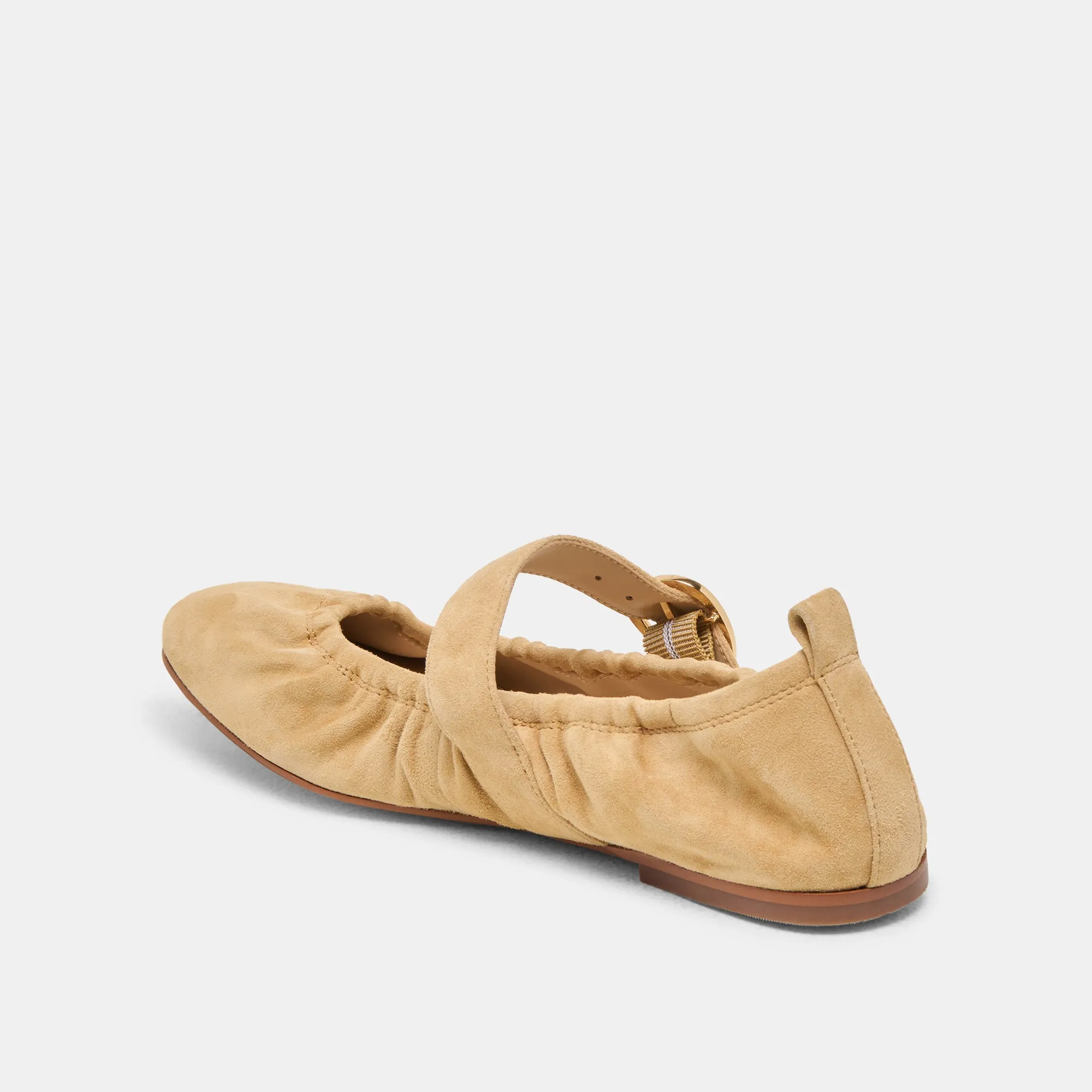 Guest Side CAELY BALLET FLATS HONEY SUEDE