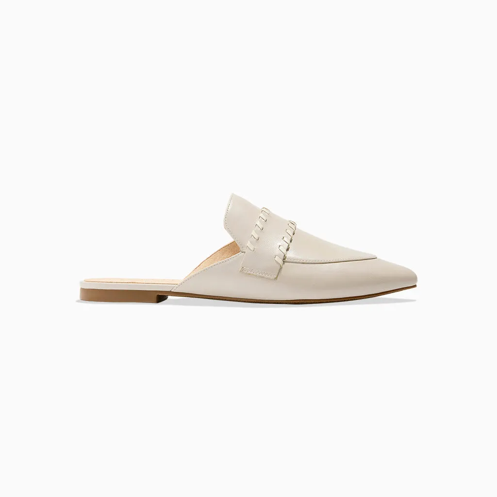 Reinforced toe Power Flow Beacon Stitch Mule