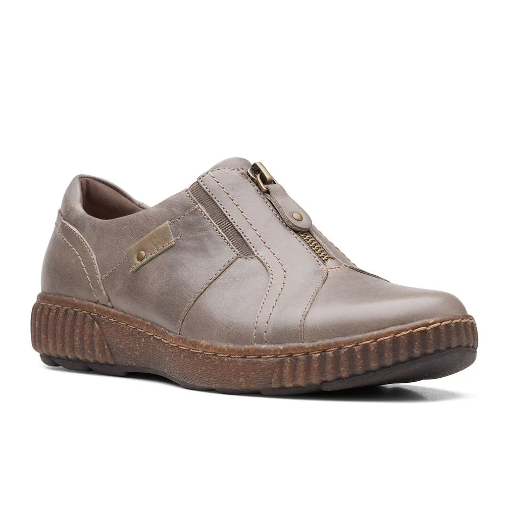 Magnolia Zip Shoe Wool Warm Stride Bold