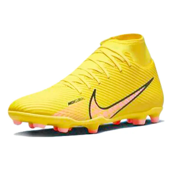 Foot Roll Nike Superfly 9 Club FG/MG Soccer Cleats (Yellow Strike/Sunset)