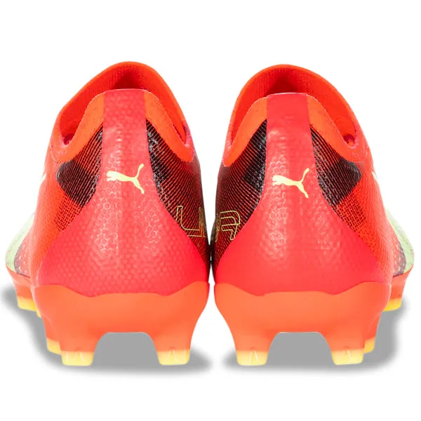 Training Tools Puma Ultra Match FG/AG Soccer Cleats (Coral/Fizzy Light/Black)
