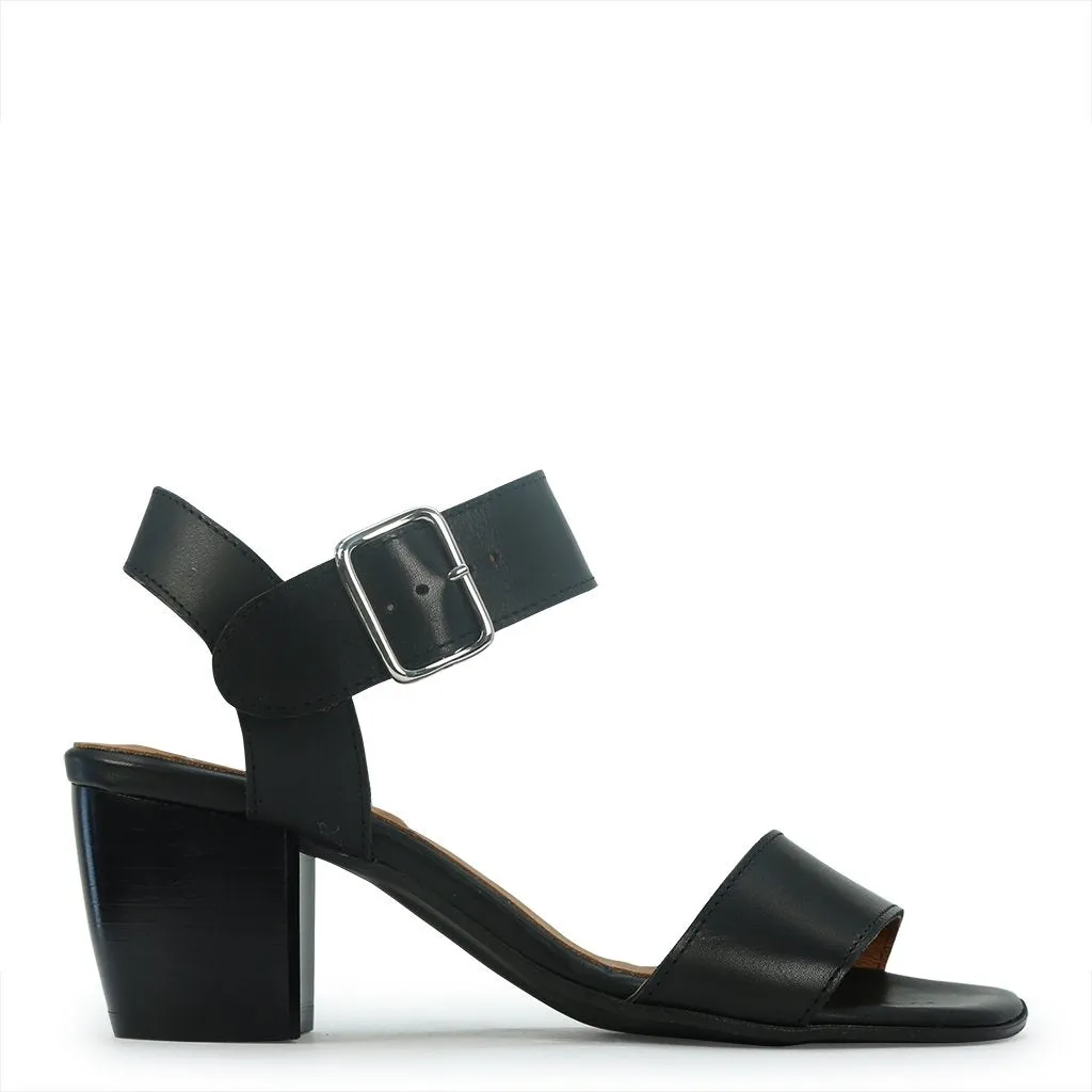 Irate Leather Ankle Strap Sandals basic