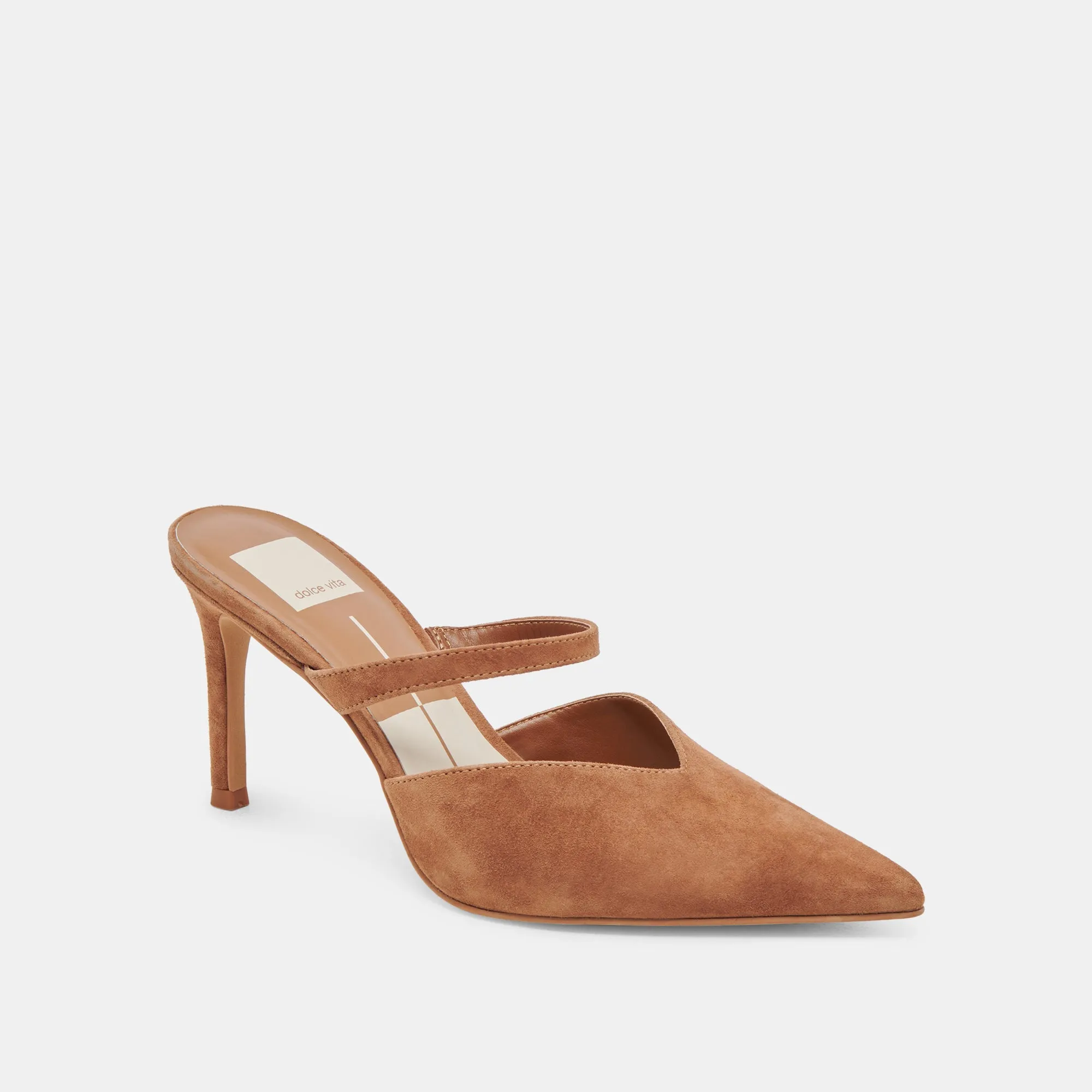 Colorful High Heels Vegan Wedding Heels KANIKA HEELS PECAN SUEDE