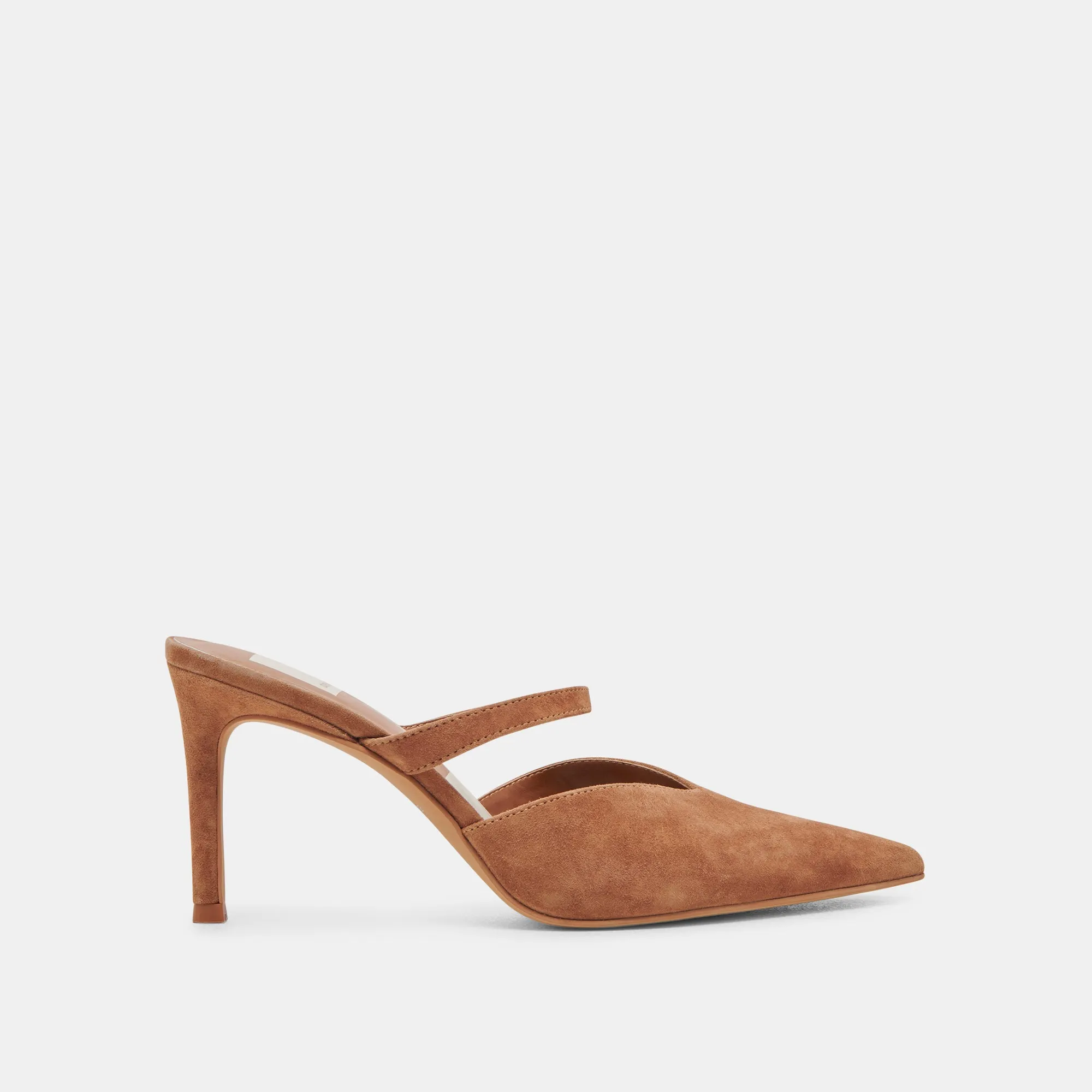 High Top KANIKA HEELS PECAN SUEDE