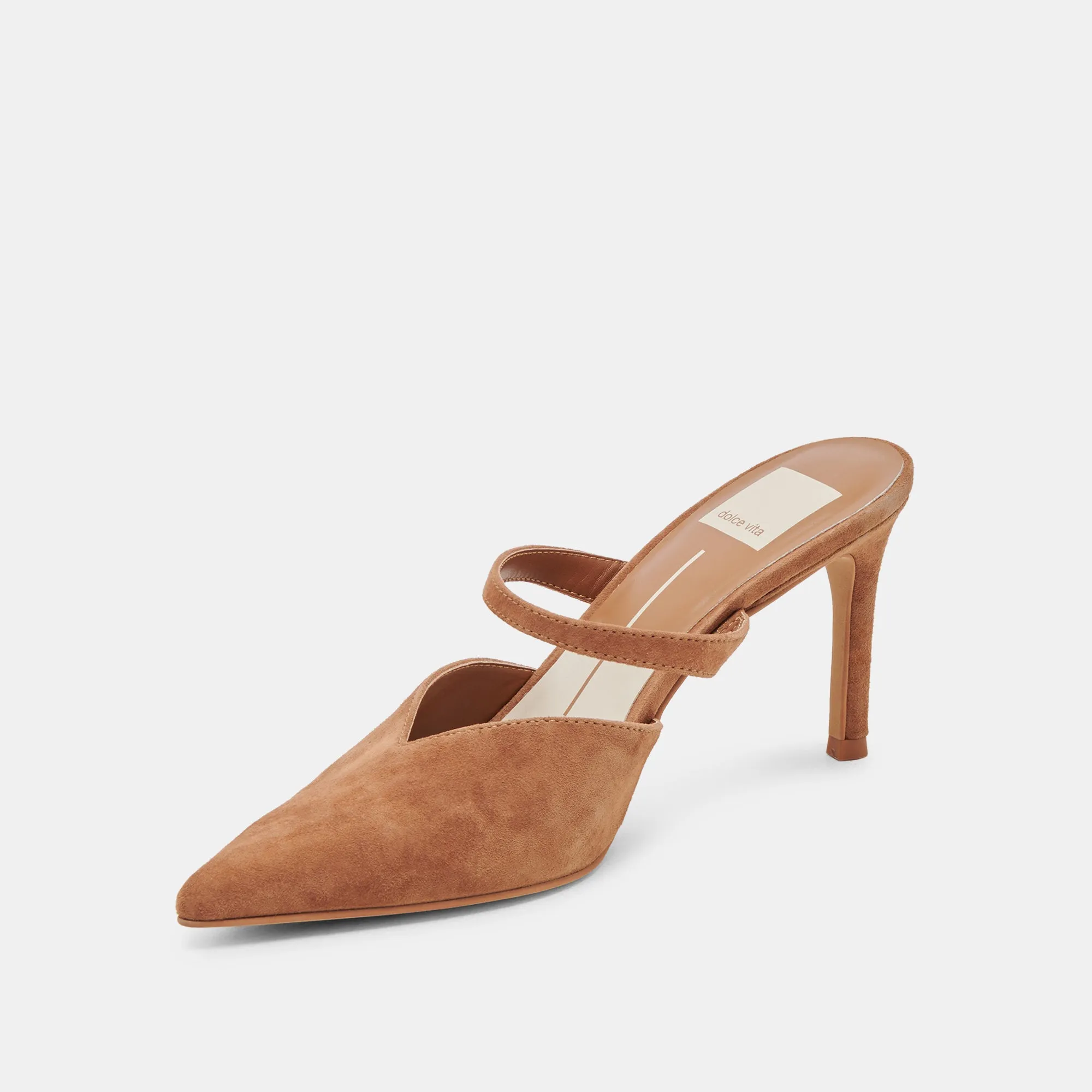 KANIKA HEELS PECAN SUEDE High Density