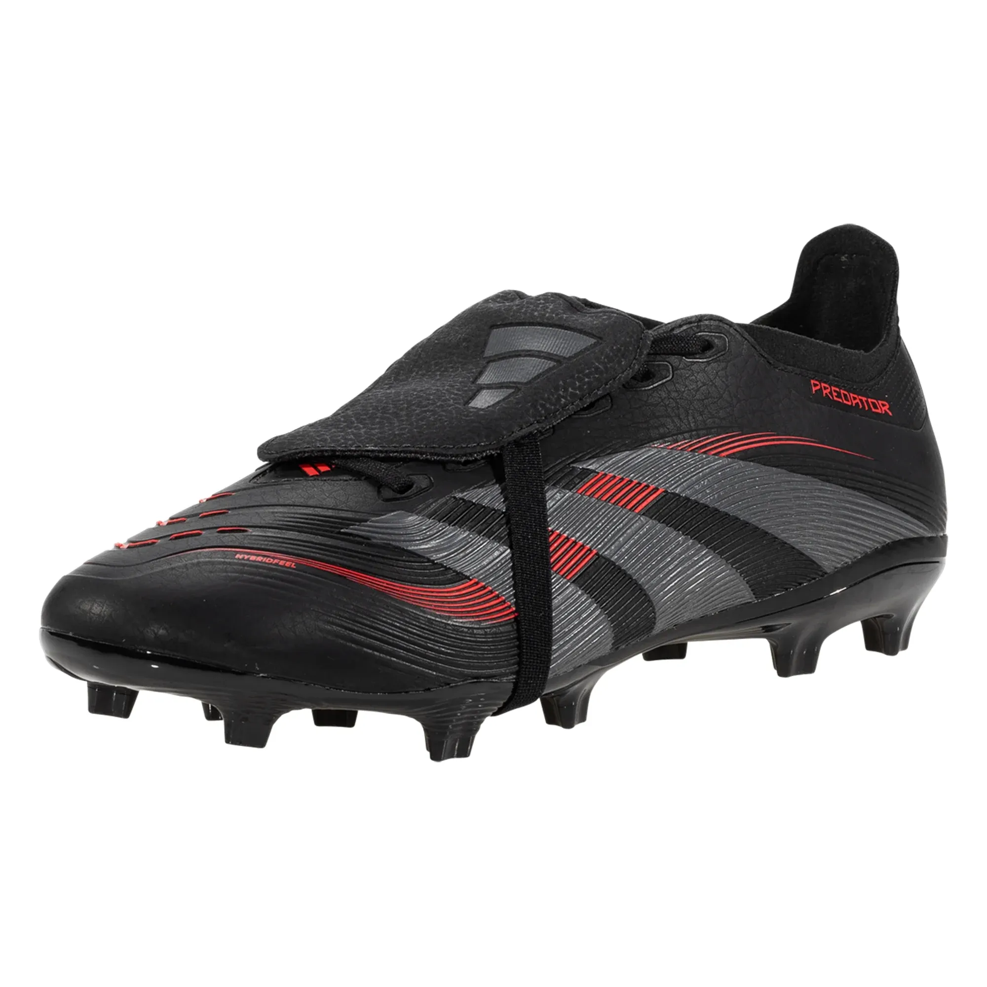 Surface Adapt adidas Predator League FT FG/MG Soccer Cleats (Black/Grey/Red)