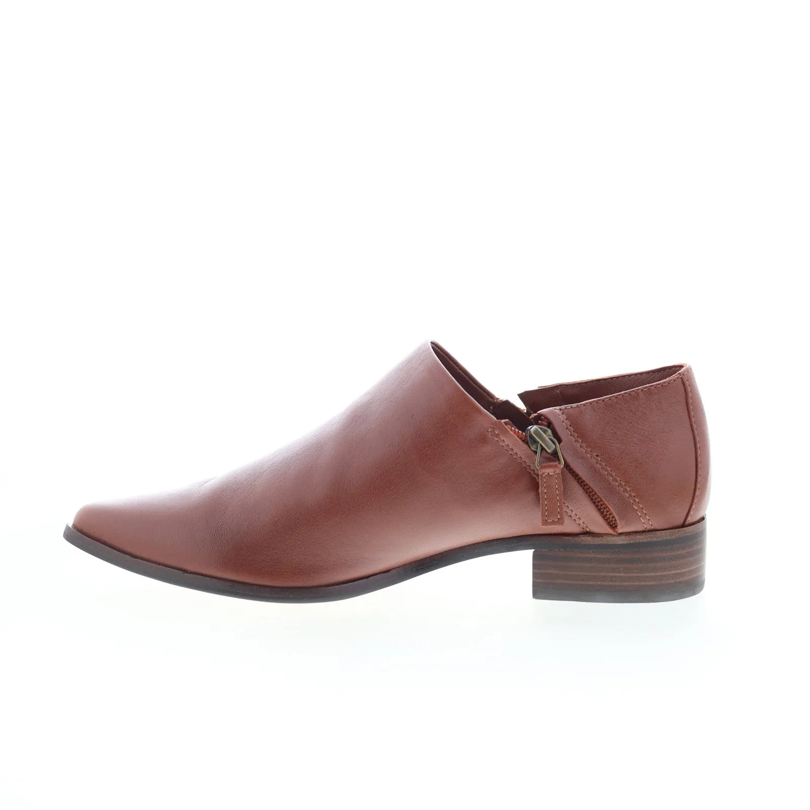 Street Walk Johnston & Murphy Veronica 78-51883 Womens Brown Ankle & Booties Boots