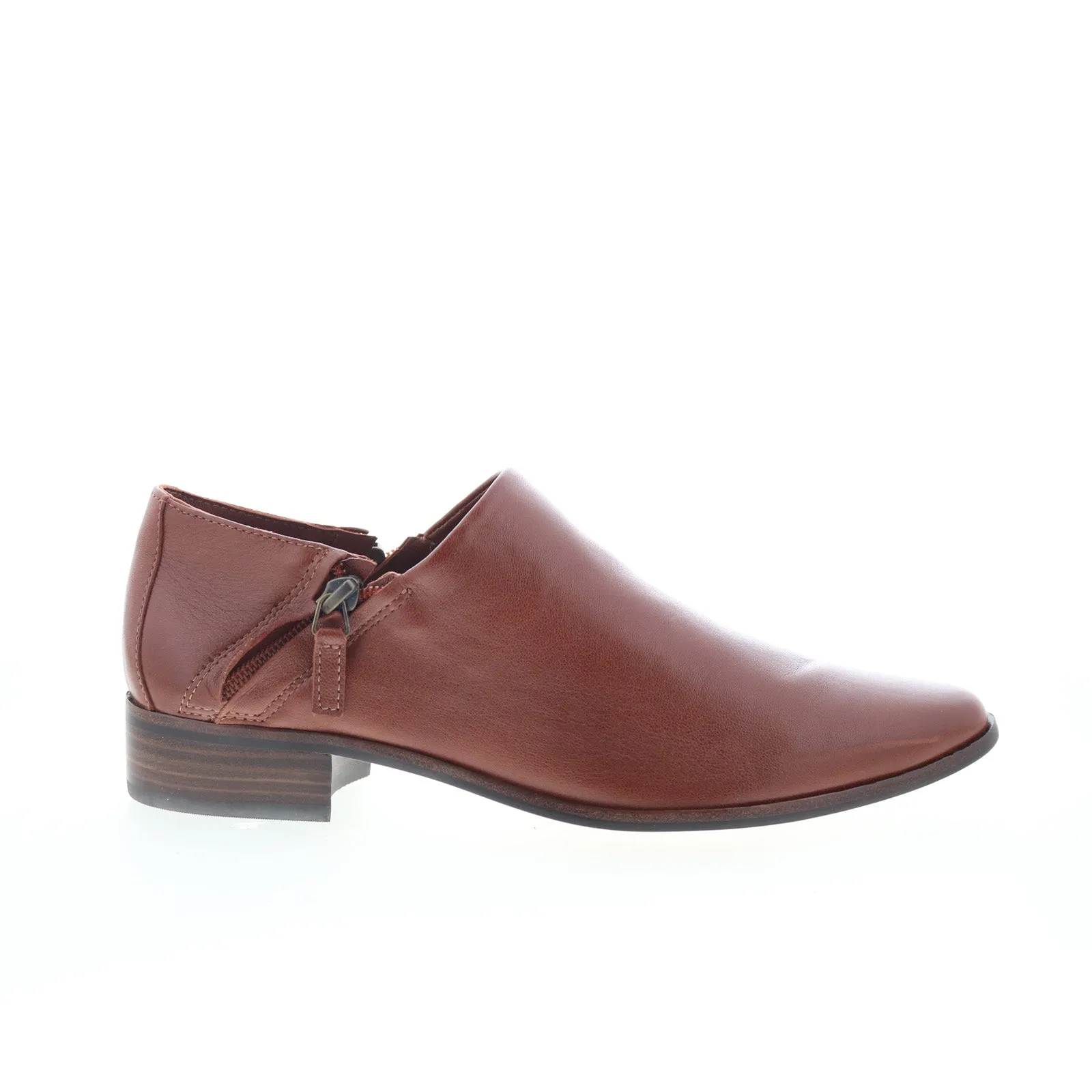 Johnston & Murphy Veronica 78-51883 Womens Brown Ankle & Booties Boots Soft Material