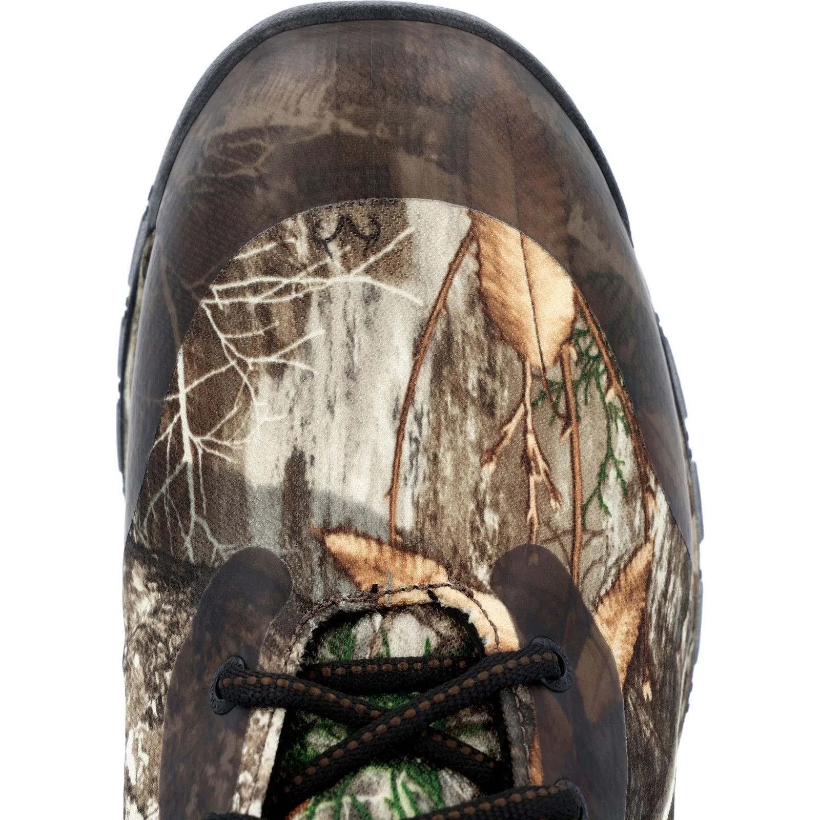 Premium Comfort Long Haul Rocky Realtree Edge Lynx 400G Insulated Mens Brown Wide Hunting Boots