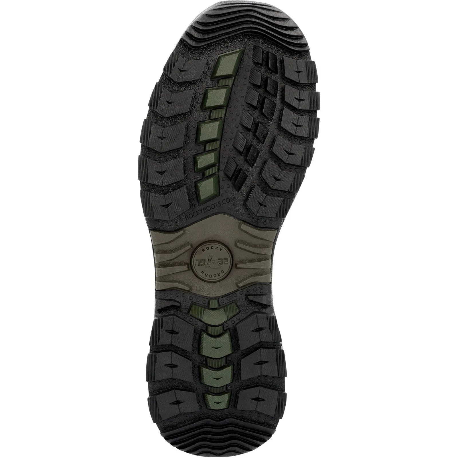 Rocky Realtree Edge Lynx 400G Insulated Mens Brown Wide Hunting Boots Outdoor Style quick dry