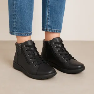 ZIERA SHAUNAT BLACK Work Base Suede Soft