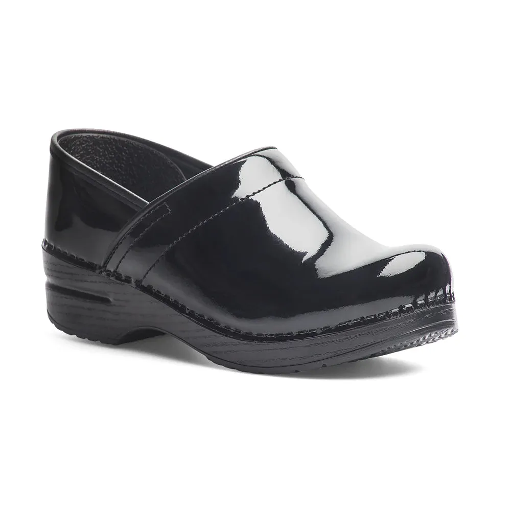 Professional Black Patent Women's velcro