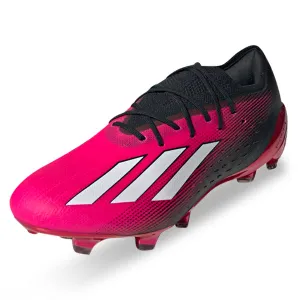 Wet Grass adidas X Speedportal.1 Firm Ground Soccer Cleats (Tam Shock Pink/Core Black)