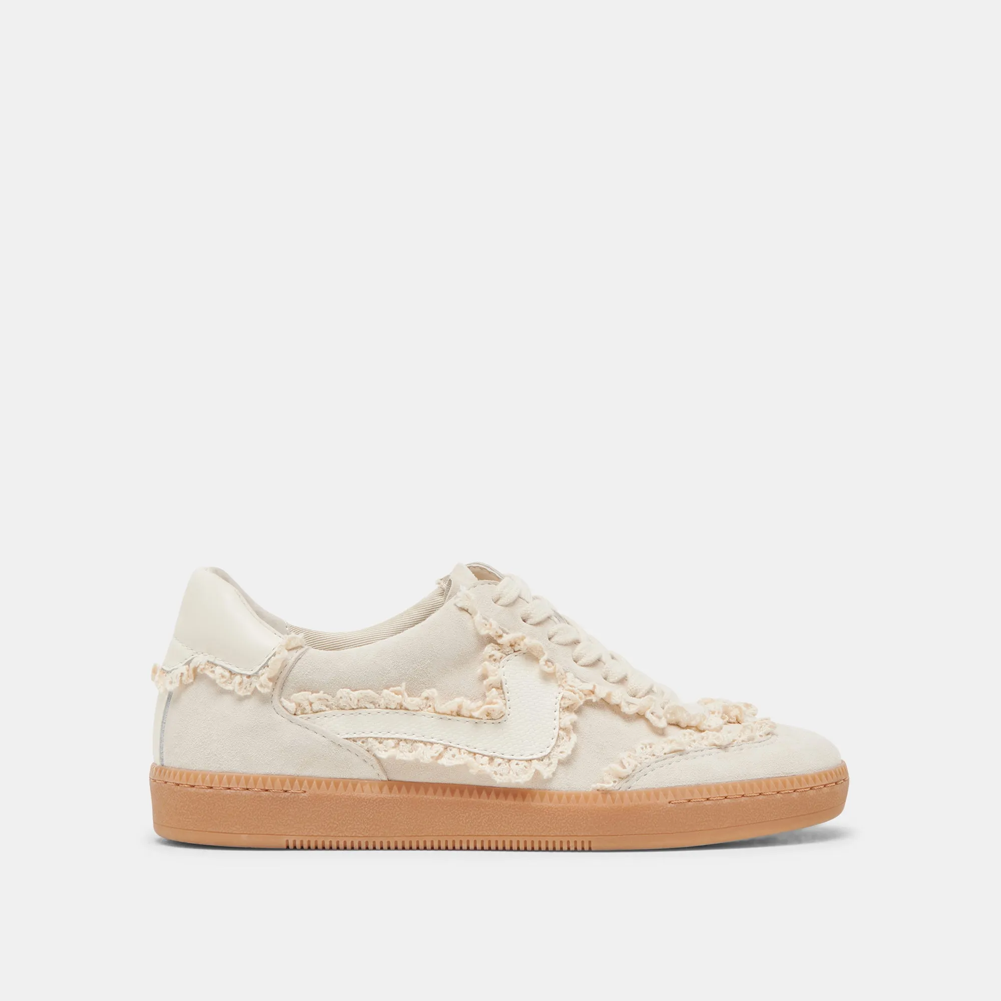 NOTICE LACE SNEAKERS IVORY SUEDE Active Performance