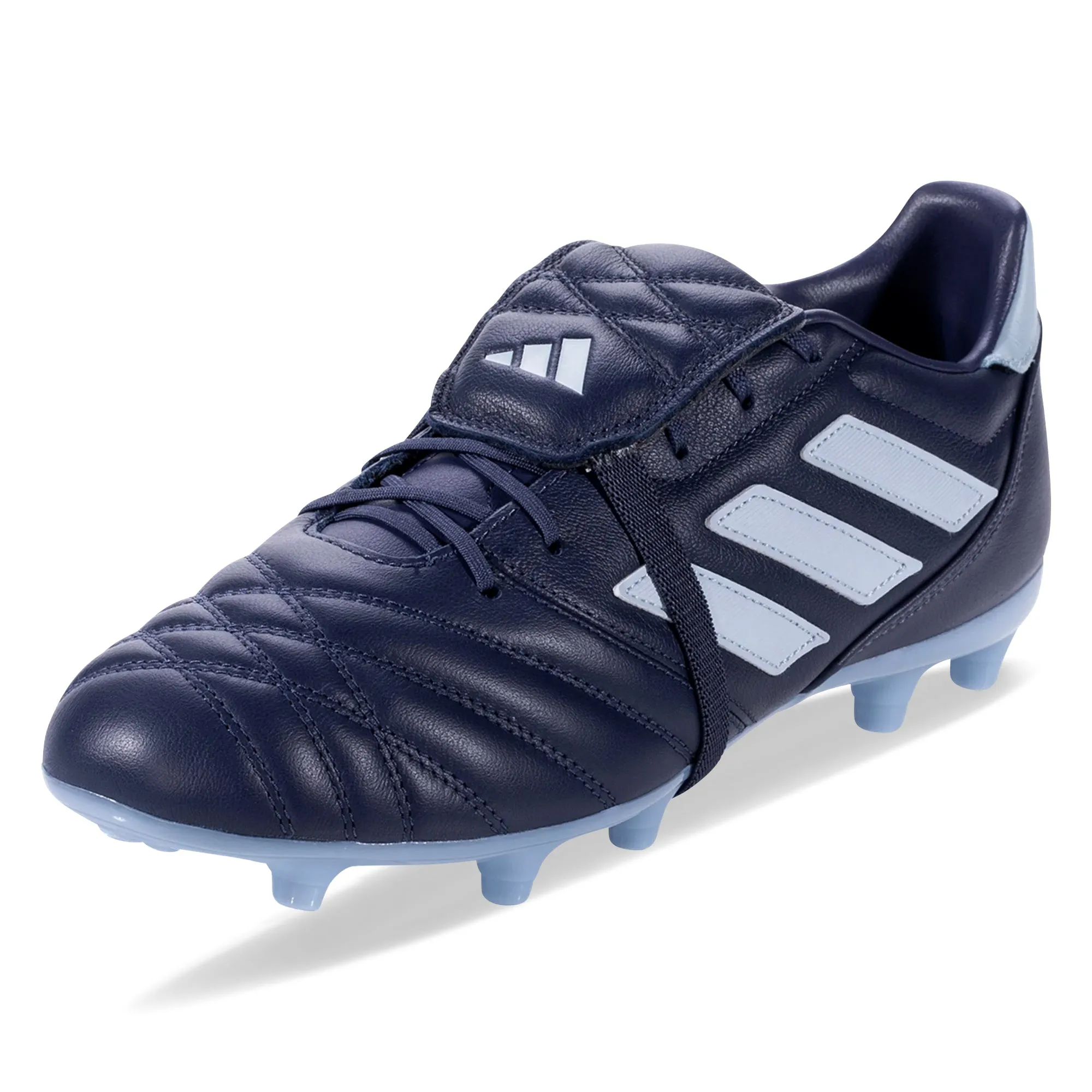 adidas Copa Gloro Firm Ground Soccer Cleats (Shadow Navy/Wonder Blue) Forward Sprint Adaptive Fit