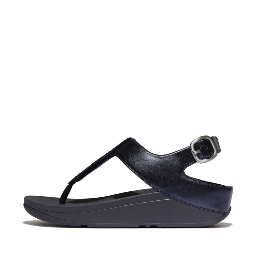FitFlop Fino Crystal Mix T-Strap Sandals Secure fit